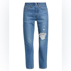 Women’s Classic Light Blue Ripped Jeans